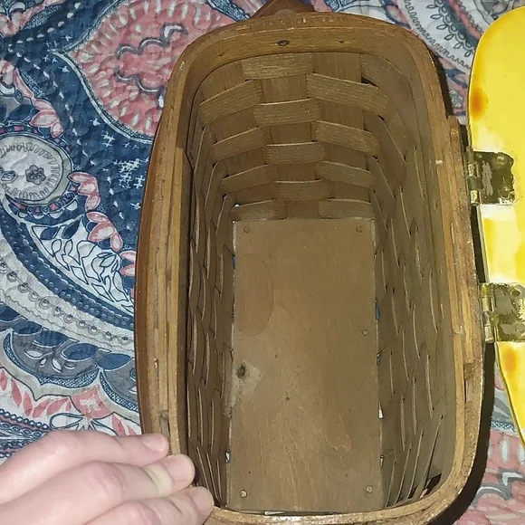 Basketville Putney Vermont Basket purse - Picture 7 of 9